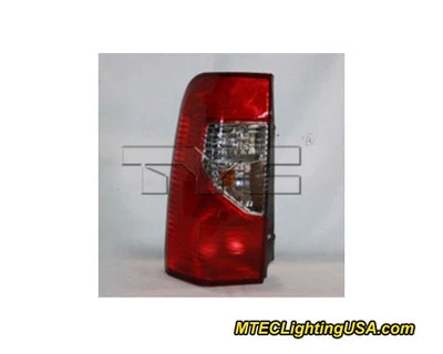Conjunto de lámpara de luz trasera lateral izquierda TYC para modelos Nissan Xterra 2002-2003 Foto 1 de 3