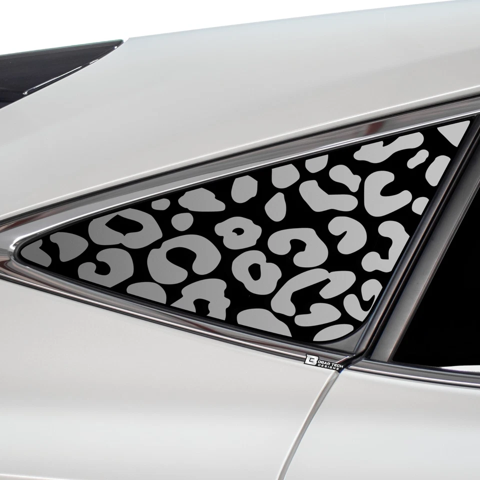 Fits Toyota Venza 2020 - 2024 Window Leopard Cheetah Print Decal Sticker 2023 - Image 1 of 4
