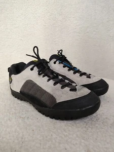 Shimano SH M034 Men Sneakers 7.5 Beige Suede Lace Up Click In Cycling Shoes - Picture 1 of 22