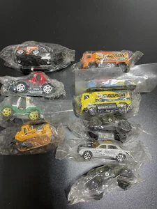 Matchbox Lot Of 10 Tractors, Bulldozers, Race cars, Rock Crawlers In Cellophane. - Picture 1 of 1