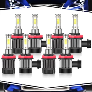 For Buick Allure 2005-2010 4 Pairs H8/H9/H11 DRL Hi&Lo Beam Headlight - Picture 1 of 12