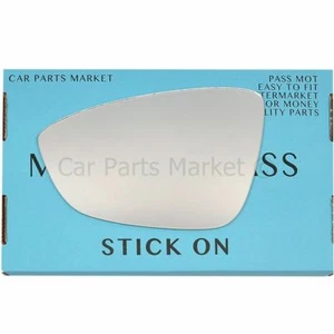 Per Volkswagen Passat 2010-2014 Vetro Specchio Retrovisore Sinistro Lato Passeggero - Foto 1 di 8