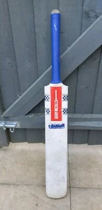 Vintage grau Nicolls Cricketschläger weiß 3 Saiten The Lord's Taverners Harrow - Bild 1 von 8