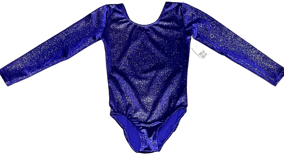 Body Motionwear Leotardo Manga Larga Terciopelo Brillo Body Nuevo Niña M 6 7 Foto 1 de 4