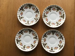 ROYAL STAFFFORD BALMORAL SAUCERS x 4 - Picture 1 of 3