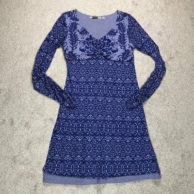 Vestido Athleta Mediano Línea A Falda Mangas Largas Athleisure Active Foto 1 de 4