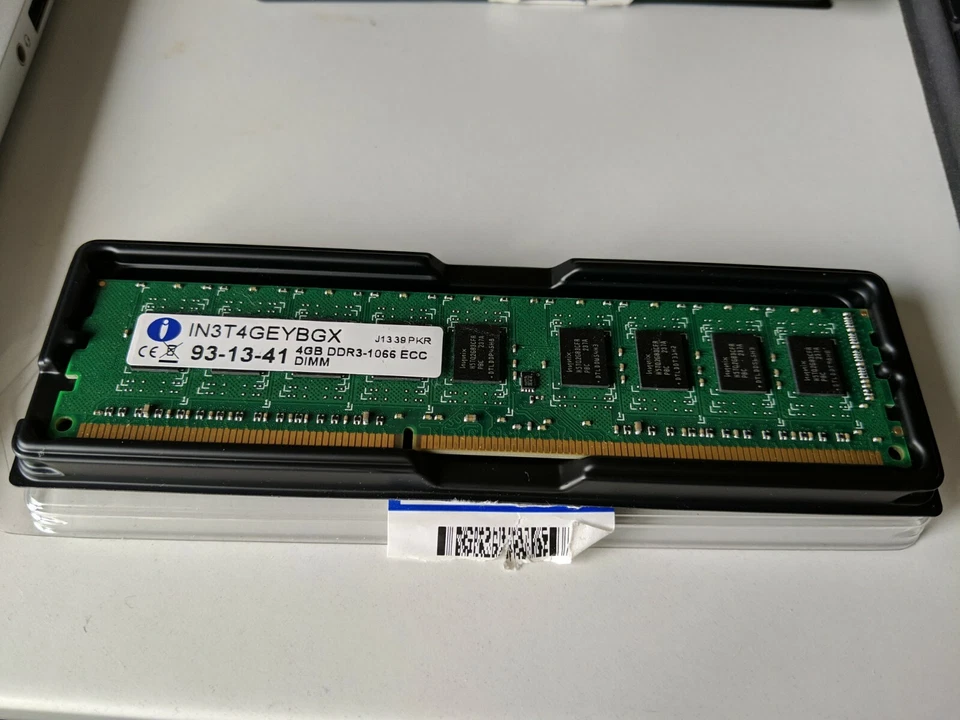 Integral 4GB DDR3 DIMM 240Pin IN3T4GEYBGX ECC DIMM MAC Pro Memory - Image 1 of 1