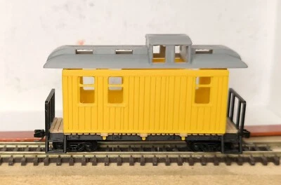 20ft Old Timer Clerestory Caboose w/cupola, HOn30/HOe/HO2-1/2 scale, KIT - Image 1 of 4