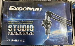 Excelvan Studio Condenser Microphone Model BM-800 open box New - Picture 1 of 1
