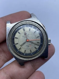 Rare Vintage Tissot PR516 Sonorous 40514-1 Alarm Manual Wind 36mm Watch For Part - Picture 1 of 15