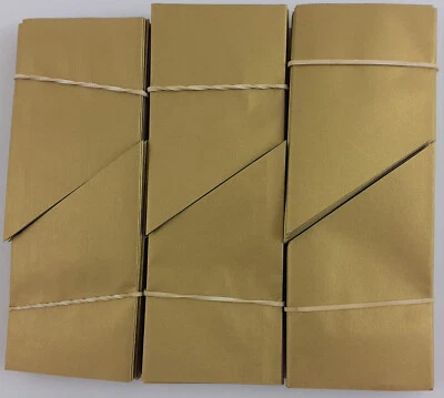 CLIKKABOX 96 Gold Christmas Cracker/Party Crown Hats Quality 50gsm printed paper