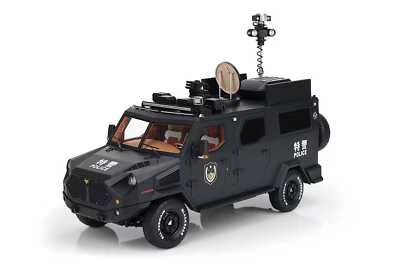 MB 1/18 Huakai Wonsir 4*2 Explosion proof armored Diecast Diecast Model Car - Immagine 1 di 4