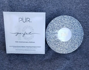 PÜR 4-in-1 Pressed Mineral Makeup Skincare Golden Dark 10th Anniversary Edition - Picture 1 of 7
