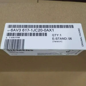 New Siemens 6AV3617-1JC20-0AX1 6AV3 617-1JC20-0AX1 SIMATIC S7 M7 OP 17/DP - Photo 1/3