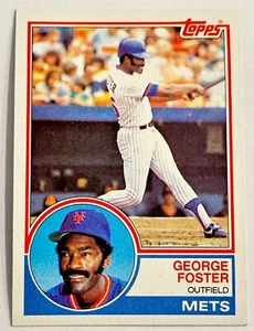 1983 Topps - #80 George Foster - Picture 1 of 2