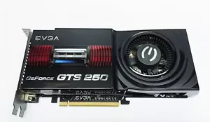 EVGA Nvidia GeForce GTS 250 512-P3-1153-TR 512MB GDDR3 Video Graphics Card - Picture 1 of 6