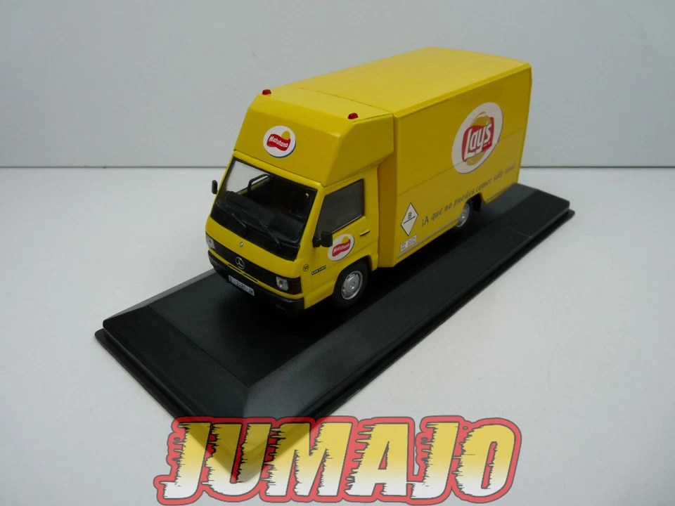 SSP15 1/43 SALVAT véhicules Livraison ESPAGNE : Mercedes-Benz MB140 Lay's Matuta - Immagine 1 di 1