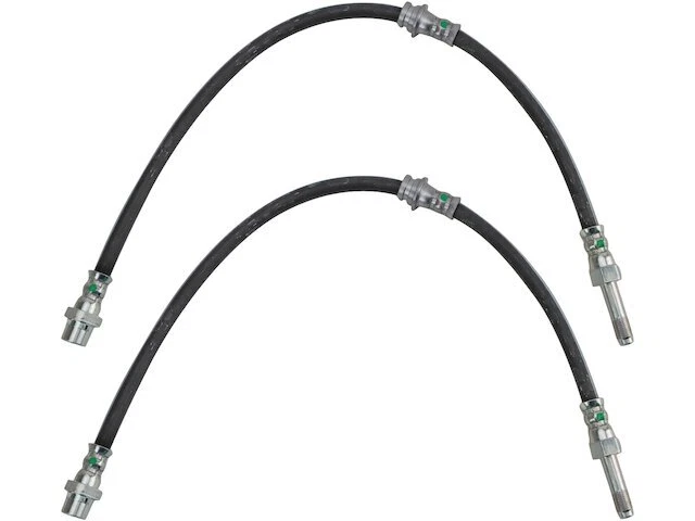 TRQ 89BW72X Rear Brake Hose Set Fits 1998-1999 BMW 323is - Image 1 of 1