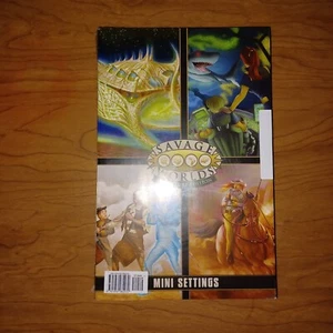 Pinnacle Press: Savage Worlds Hardcover - MINI SETTINGS GM SCREEN in shrink - Picture 1 of 1