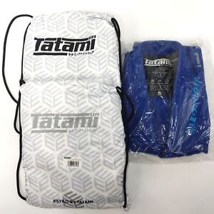 Tatami Estilo Gi in White and Blue - Men's Size A1L, A2, A2L Lot of 3