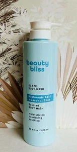 Beauty Bliss ~ Glaze Body Wash with Hyaluronic Acid & Coconut Shea 33.8 fl oz - Picture 1 of 2