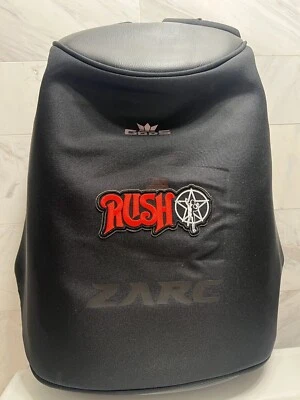 RUSH - Hemispheres - Logo Laptop Backpack Nylon / Polyester Lumbar Support Black - Image 1 of 4