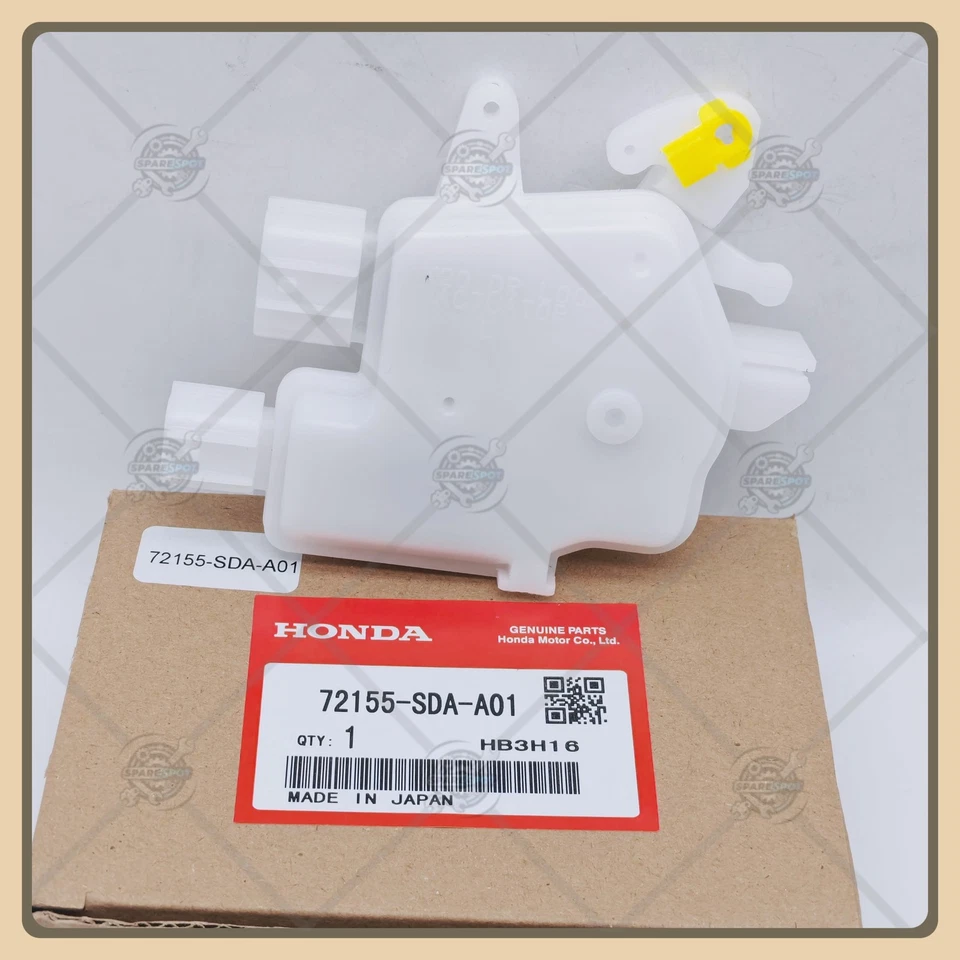 Actuador de bloqueo de puerta eléctrico del lado izquierdo del conductor OEM para Honda Accord Ridgeline Acura Foto 1 de 4