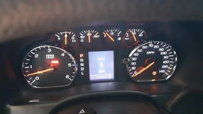 Silverado 1500 2017 equipo original velocímetro calibre panel 123 k millas Chevrolet Foto 1 de 4