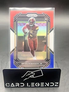 Brian Robinson Jr 2022 Panini Prizm - Rookies #321 Red White & Blue Prizm (RC) - Picture 1 of 2