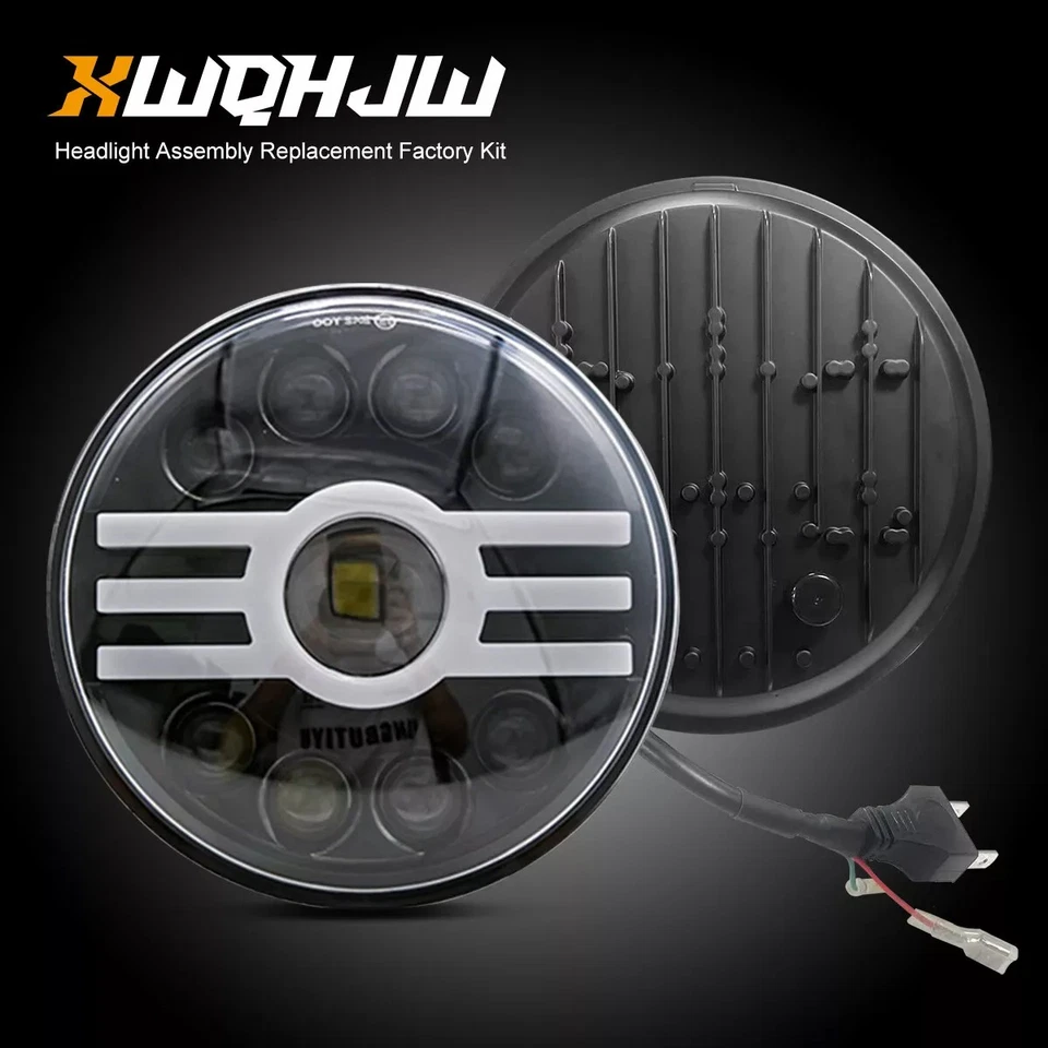 Faro LED PUNTO 90W 7 pulgadas para bombilla Datsun 240Z 260Z 280Z 280ZX 1970-78 H4 Foto 1 de 4