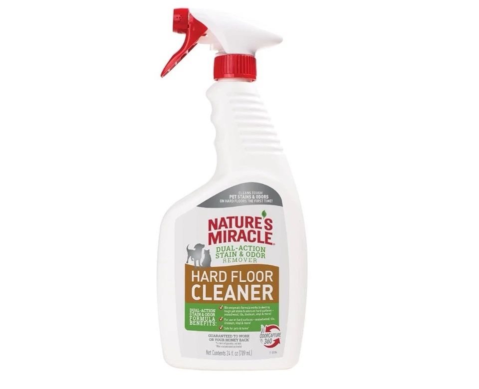 Nature’s Miracle Hard Floor Cleaner Updated 24 Oz.