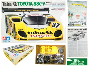 Kit Modelo Plástico Tamiya 1/24 Taka-Q Toyota 88C-V Serie Coche Deportivo Nº83 JPN - Imagen 1 de 8