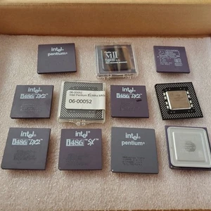 Intel i486 Dx2 Prozessor Konvolut Sonstige Pentium Gold Schrott - Bild 1 von 13