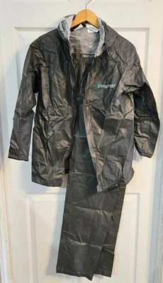 Traje de lluvia para hombre Frogs Toggs Pro Lite impermeable gris talla grande caja abierta  Foto 1 de 4