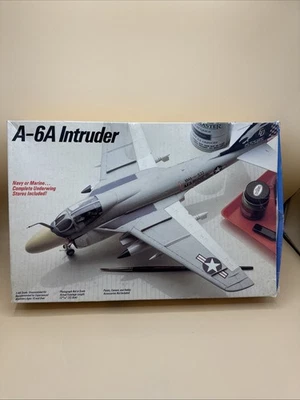Testors A-6A Intruder 1:48 Scale Model Kit 1/48 Open Box W/ Sealed Parts - VTG - Image 1 of 4