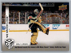 2023-24 Upper Deck Game Dated Moments - Joey Daccord #43 /599 (RC) - Picture 1 of 2