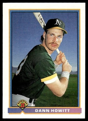 1991 Bowman Dann Howitt Oakland Athletics #229 - Image 1 of 2