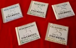 25 favorites Classical Music CD's ( 5 Total ) - Foto 1 di 1