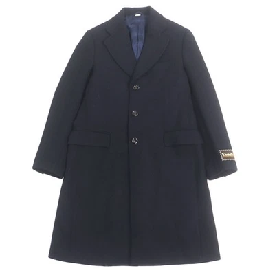 Very Good GUCCI Chester coat Navy wool mens 44 661210 - Image 1 of 4
