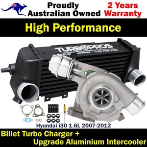 Cargador turbo Billet de actualización + intercooler de 76 mm para Hyundai i30 1,6 L 2007-2012 - Imagen 1 de 11