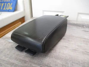 2005 2006 Nissan Altima Console Lid Armrest Storage OEM Black Leather READ AD - Foto 1 di 14