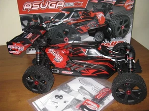 Team Corally Buggy C-00288 R ASUGA XLR 6S  Brushless RTR Rosso - Foto 1 di 10