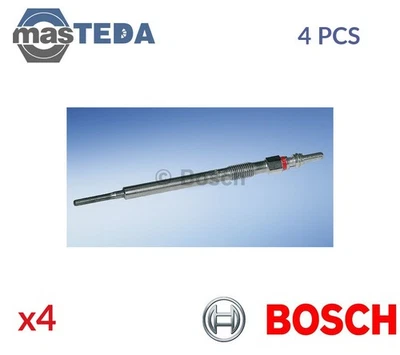 0 250 403 004 ENGINE GLOW PLUGS BOSCH 4PCS FOR HOLDEN COLORADO 2.4L,2.8L - Image 1 of 4