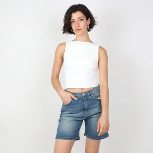 Alexa Chung Blue Shorts, Waist 27 - Picture 1 of 4