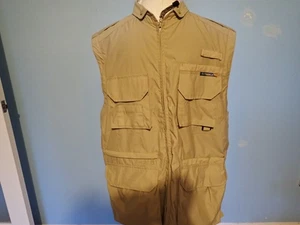 EX OFFICIO Men Travel Fishing Vest/ Jacket zip Off Sleeves Tany Many Pockets S - Picture 1 of 5