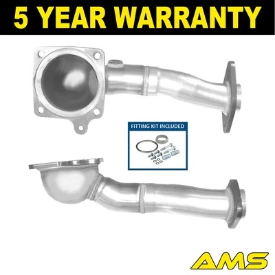 Fits Suzuki Swift 2005- 1.5 Exhaust Pipe + Fitting Kit Front AMS 1419062J10 - Image 1 of 4
