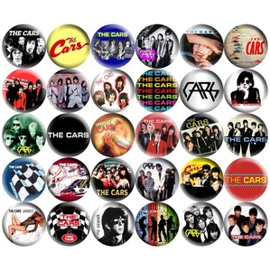 The Cars 2.25" Pinback Buttons 80s New Wave Classic Rock Retro Music Band 30 Pin - Picture 1 of 4