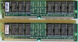 Micron Used 16MB (2 x 8MB) non-parity EDO Desktop Ram SIMM 72 Pin MT18D232M-7X - Picture 1 of 2
