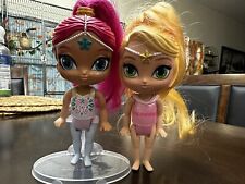 Shimmer and Shine Lot of 2 Genie Dolls 6" Mattel Viacom 2015 -2017