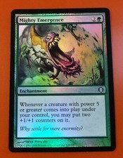 1x Mighty Emergence | FOIL | Shards of Alara | MTG Magic Cards